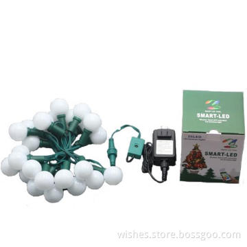 Bluetooth string lights bulbs